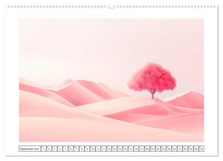 Produktbild: Verzerrte Wirklichkeiten (hochwertiger Premium Wandkalender 2026 DIN A2 quer), Kunstdruck in Hochglanz