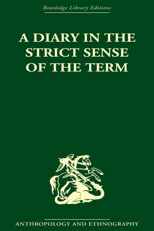 Produktbild: A Diary in the Strictest Sense of the Term