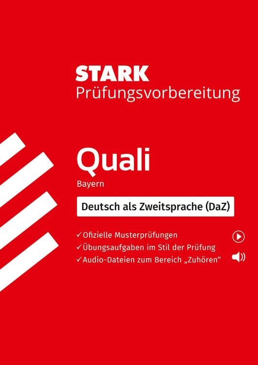 Produktbild: STARK Deutsch als Zweitsprache (DaZ) - Quali Mittelschule Bayern - Pr&uuml;fungsvorbereitung