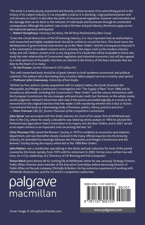 Produktbild: Intervention in the Modern UK Brewing Industry