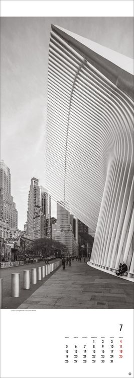 Produktbild: New York Vertical Kalender 2027