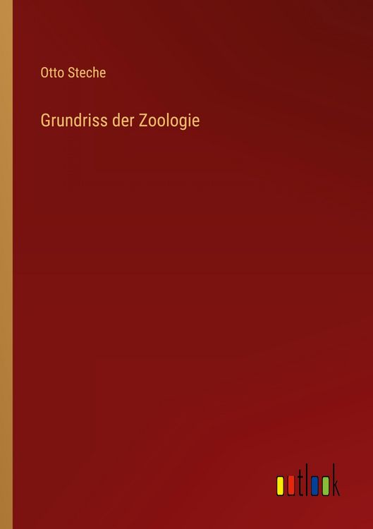 Produktbild: Grundriss der Zoologie