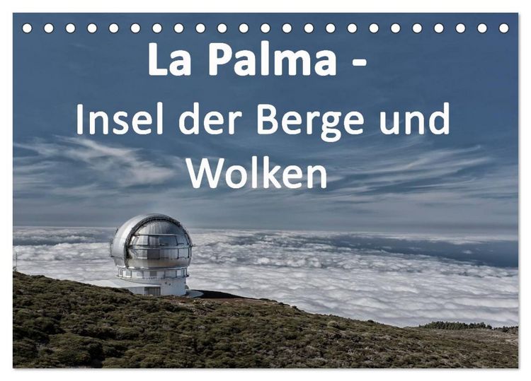 Produktbild: La Palma - Insel der Berge und Wolken (Tischkalender 2026 DIN A5 quer), CALVENDO Monatskalender