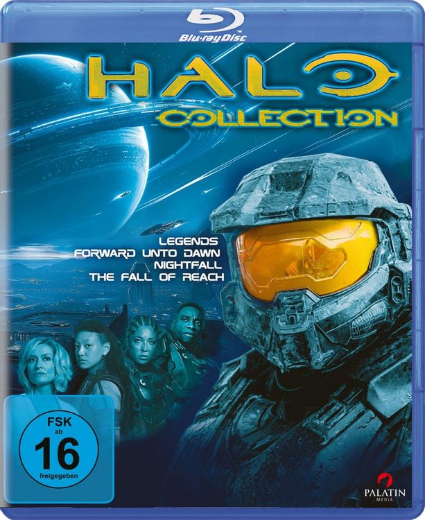 Produktbild: HALO - The Ultimate Movie Collection 1-4 [2 BRs]