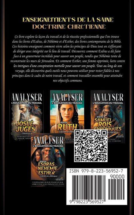 Produktbild: Analyser L'&eacute;ducation du Travail dans Esdras, N&eacute;h&eacute;mie et Esther