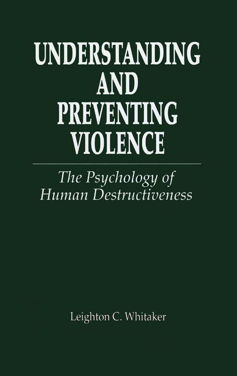 Produktbild: Understanding and Preventing Violence