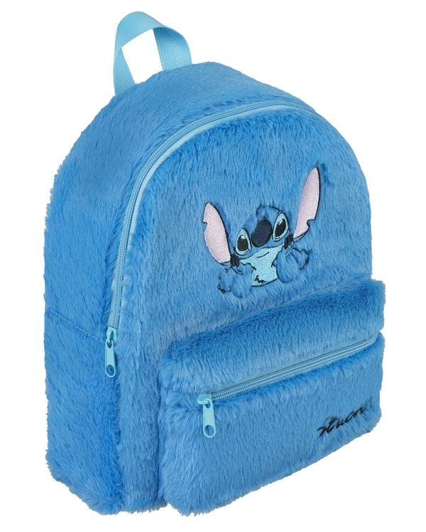Produktbild: Undercover Rucksack Lilo & Stitch Rucksack aus Pl&uuml;sch mit Vortasche