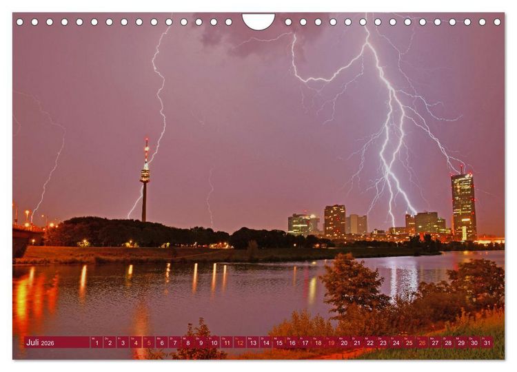 Produktbild: Natur-Ph&auml;nomene: So spektakul&auml;r ist nur die Sch&ouml;pfung selbst (Wandkalender 2026 DIN A4 quer), CALVENDO Monatskalender