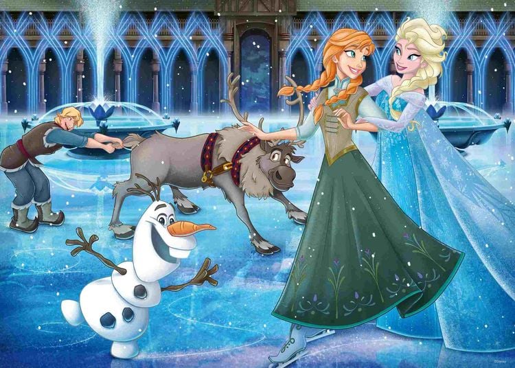 Produktbild: Erwachsenenpuzzle 1000 Teile - Disney Die Eisk&ouml;nigin 2
