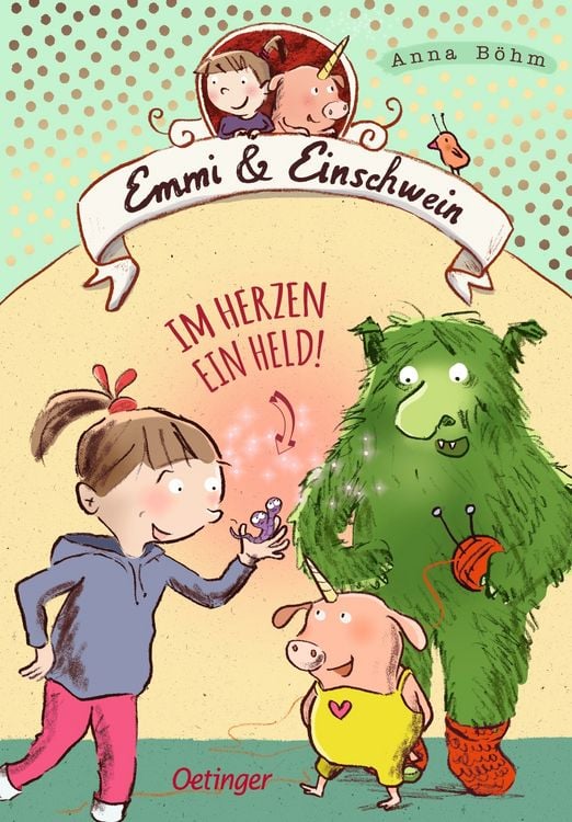 Produktbild: Im Herzen ein Held! / Emmi & Einschwein Bd. 2