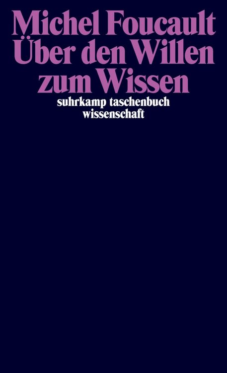 Produktbild: &Uuml;ber den Willen zum Wissen