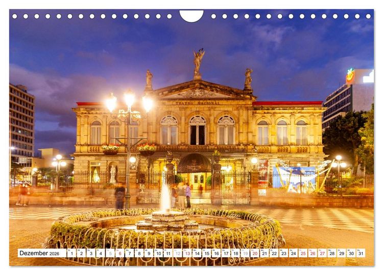 Produktbild: Costa Rica (Wandkalender 2026 DIN A4 quer), CALVENDO Monatskalender
