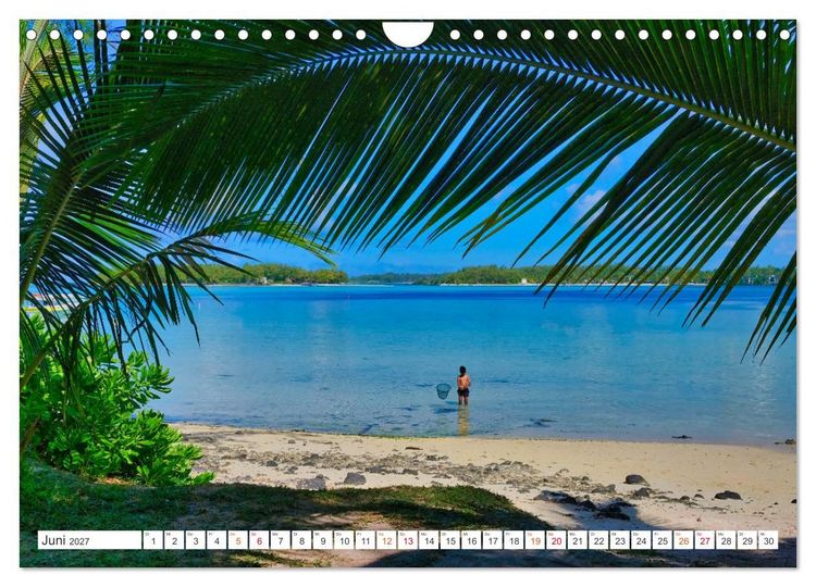 Produktbild: Mauritius - Sch&ouml;nheit im Indischen Ozean (Wandkalender 2027 DIN A4 quer), CALVENDO Monatskalender