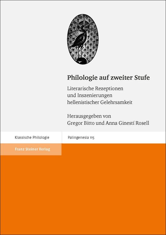 Produktbild: Philologie auf zweiter Stufe