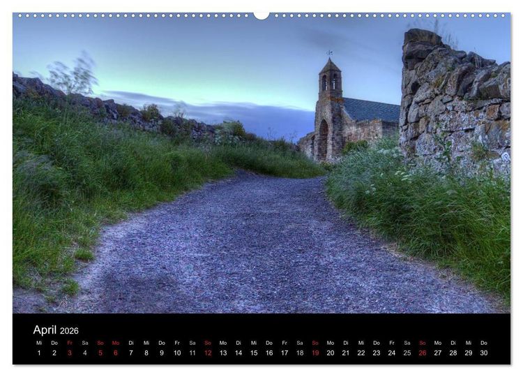 Produktbild: Holy Island - England (Wandkalender 2026 DIN A2 quer), CALVENDO Monatskalender