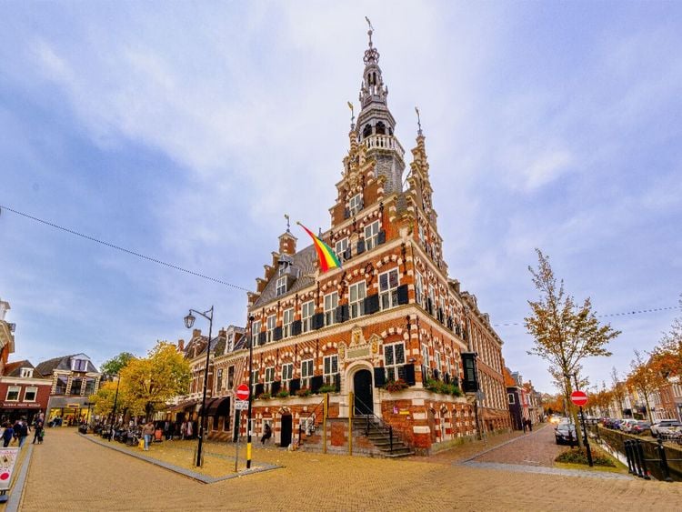 Produktbild: CALVENDO Puzzle Stadhuis Franeker | 1000 Teile Lege-Gr&ouml;&szlig;e 64x48cm Foto-Puzzle f&uuml;r gl&uuml;ckliche Stunden