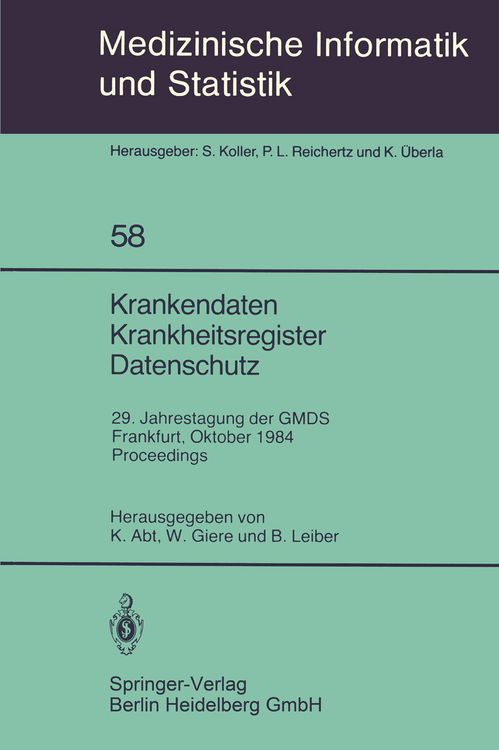 Produktbild: Krankendaten Krankheitsregister Datenschutz