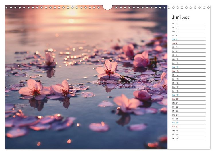 Produktbild: Japanische Kirschbl&uuml;te (Wandkalender 2027 DIN A3 quer), CALVENDO Monatskalender