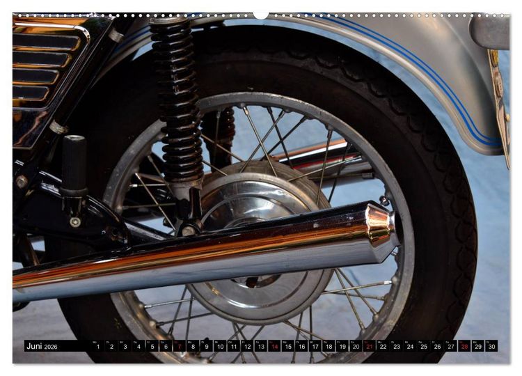 Produktbild: BMW R 60/5 (hochwertiger Premium Wandkalender 2026 DIN A2 quer), Kunstdruck in Hochglanz