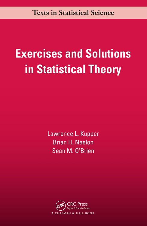 Produktbild: Exercises and Solutions in Statistical Theory