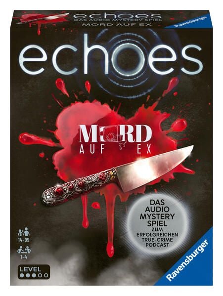 Produktbild: echoes Mord auf Ex &ndash; H&ouml;rspiel trifft Gesellschaftsspiel ab 14 Jahren