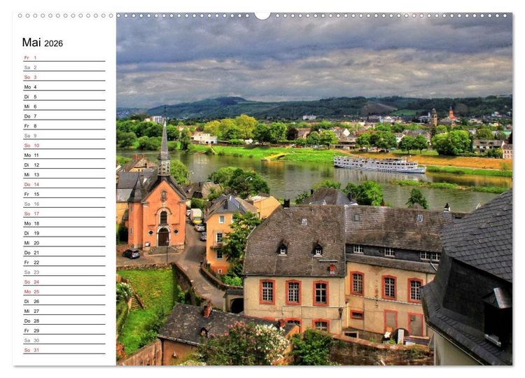 Produktbild: Eine Perle an der Mosel - Trier (Wandkalender 2026 DIN A2 quer), CALVENDO Monatskalender