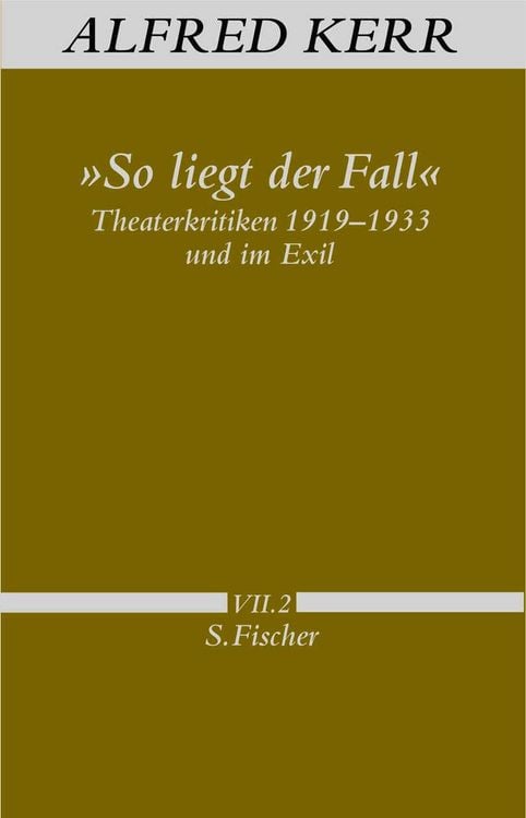 Produktbild: &raquo;So liegt der Fall&laquo;