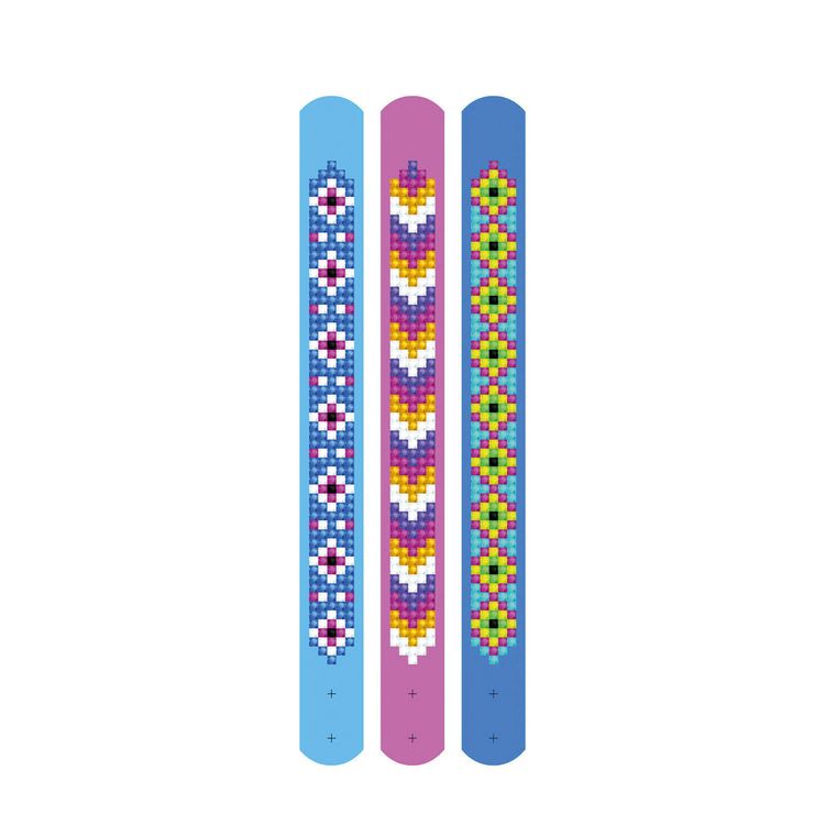 Produktbild: Dotzies by Diamond Dotz Armb&auml;nder Retro Blau