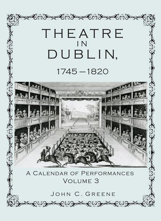 Produktbild: Theatre in Dublin, 1745-1820