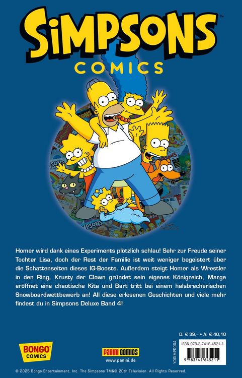 Produktbild: Die Simpsons Comics Deluxe