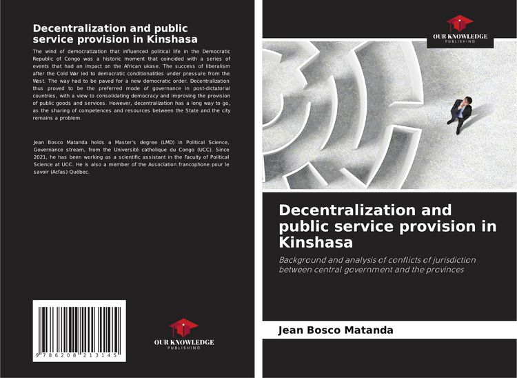 Produktbild: Decentralization and public service provision in Kinshasa