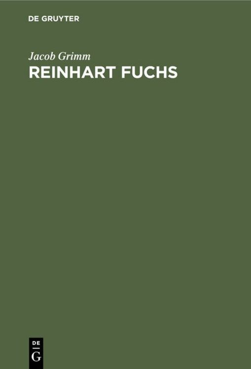 Produktbild: Reinhart Fuchs