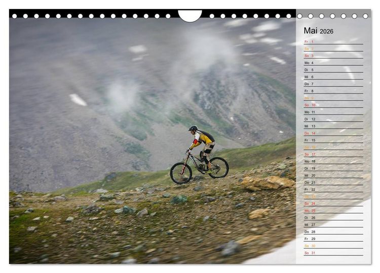 Produktbild: Downhill Moments (Wandkalender 2026 DIN A4 quer), CALVENDO Monatskalender