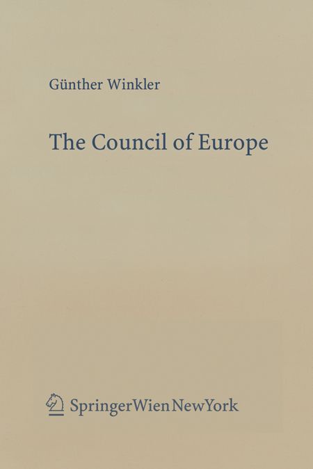 Produktbild: The Council of Europe