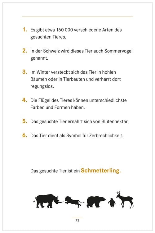 Produktbild: Umschreibungen Tiere. Ged&auml;chtnistraining und Rate-Spiel f&uuml;r Senioren. Auch mit Demenz.