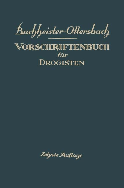 Produktbild: Vorschriftenbuch f&uuml;r Drogisten