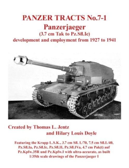 Produktbild: Panzer Tracts No.7-1: Panzerjager (3.7cm Tak to Pz.Sfl.Ic)
