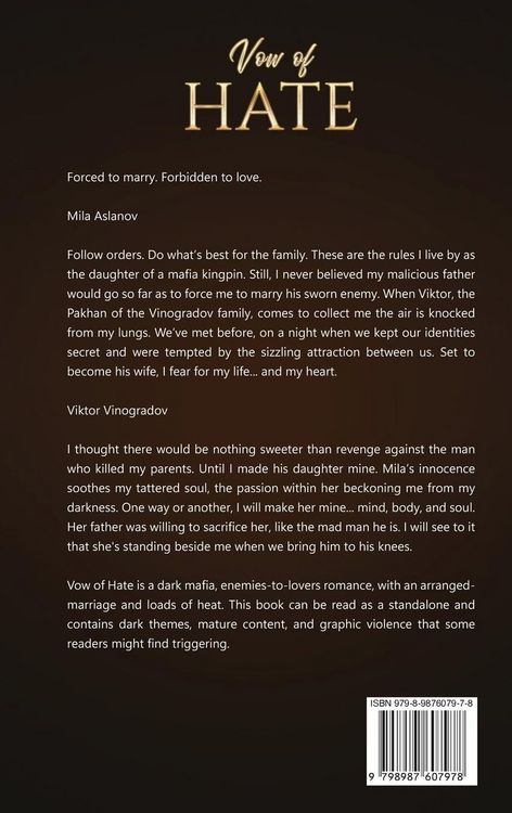 Produktbild: Vow of Hate