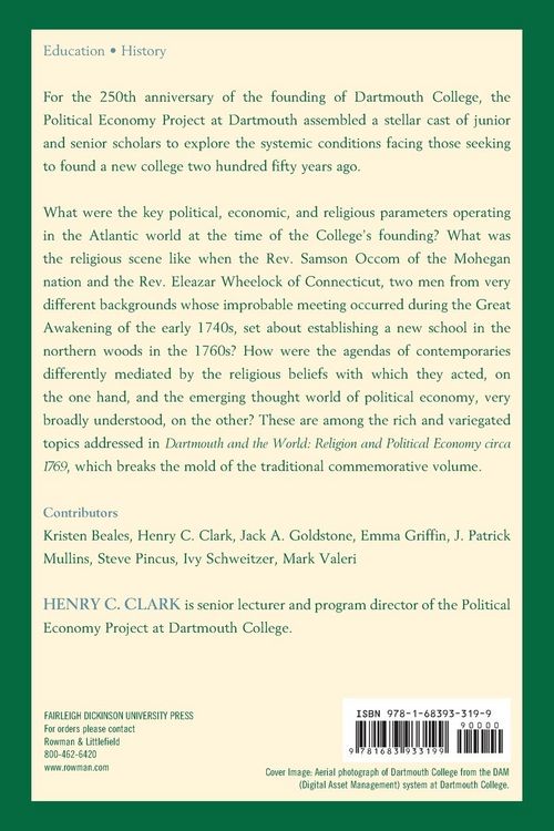 Produktbild: Dartmouth and the World