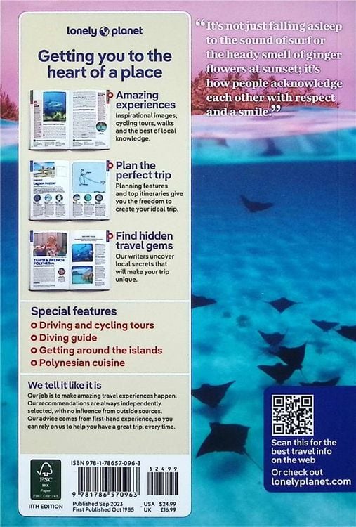 Produktbild: Lonely Planet Tahiti & French Polynesia