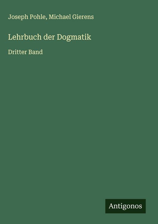 Produktbild: Lehrbuch der Dogmatik