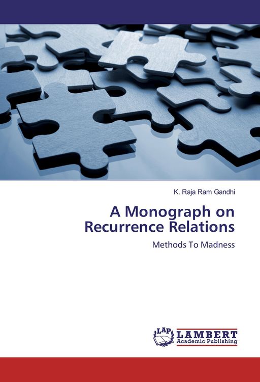 Produktbild: A Monograph on Recurrence Relations