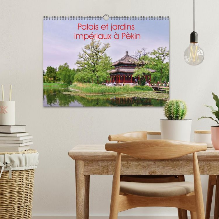 Produktbild: Palais et jardins imp&eacute;riaux &agrave; P&eacute;kin (Calendrier mural 2026 DIN A3 vertical), CALVENDO calendrier mensuel