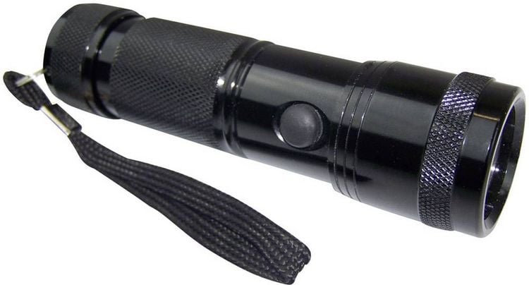 Produktbild: Berger & Schr&ouml;ter UV 395-400 nm 40382 UV-LED Taschenlampe mit Handschlaufe batteriebetrieben 95 g