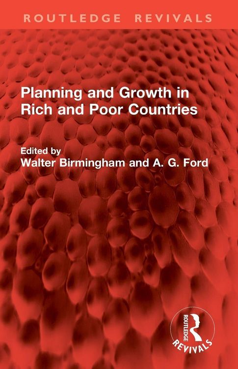 Produktbild: Planning and Growth in Rich and Poor Countries