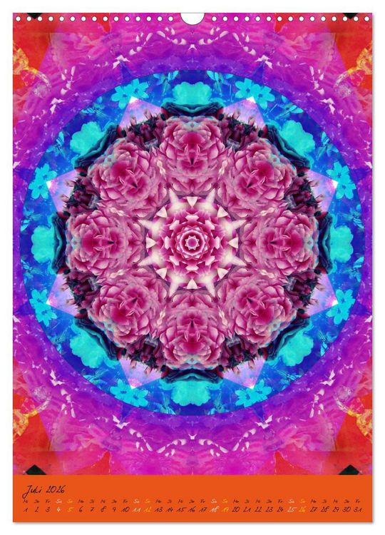 Produktbild: Mandala Energien (Wandkalender 2026 DIN A3 hoch), CALVENDO Monatskalender