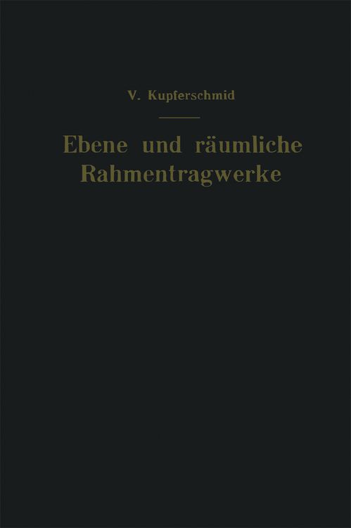 Produktbild: Ebene und r&auml;umliche Rahmentragwerke