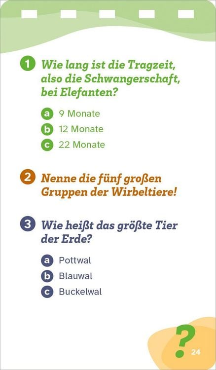 Produktbild: Was ist was Quiz Tiere
