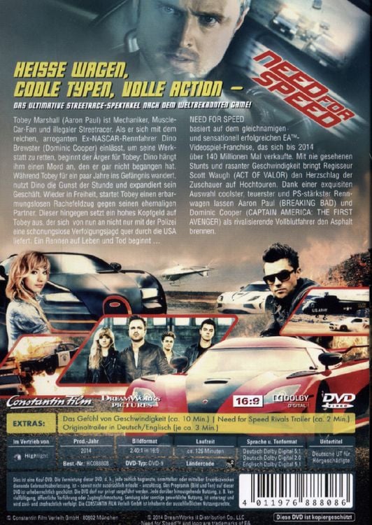 Produktbild: Need for Speed