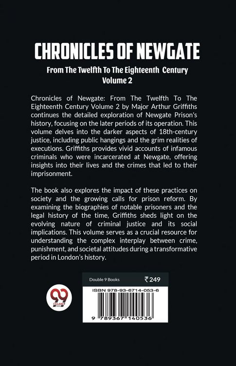 Produktbild: Chronicles of Newgate From The Twelfth To The Eighteenth Century Volume 2